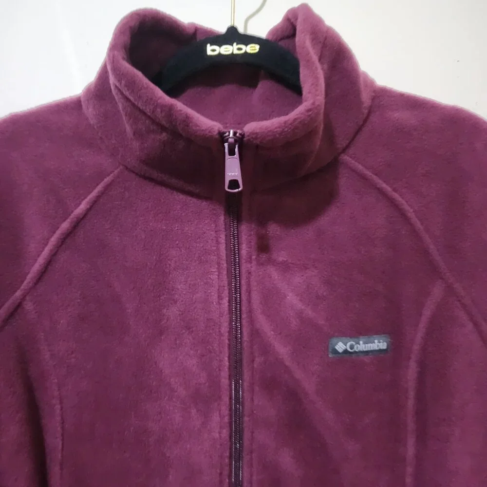 Columbia Zip Up Fleece Jacket Size Extra Large - Picture 2 of 9